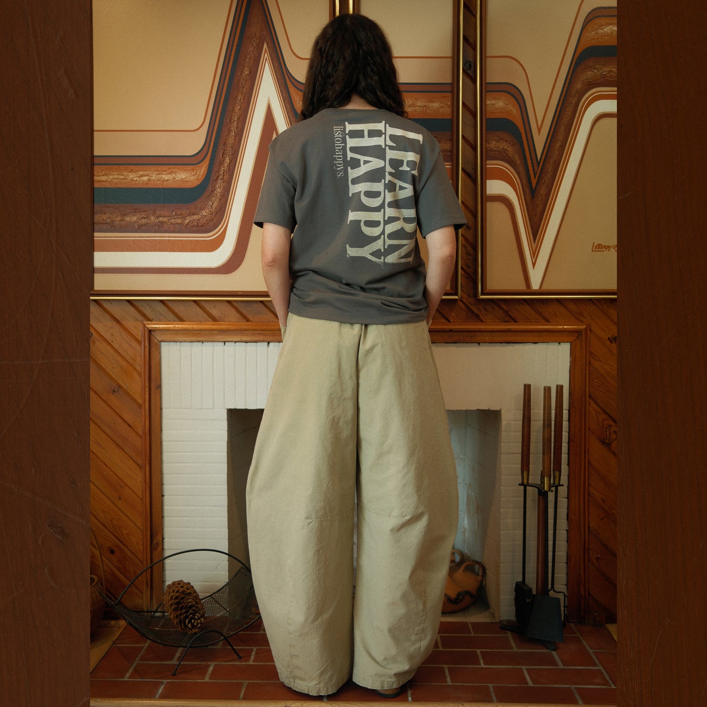 Cotton Barrel Pants