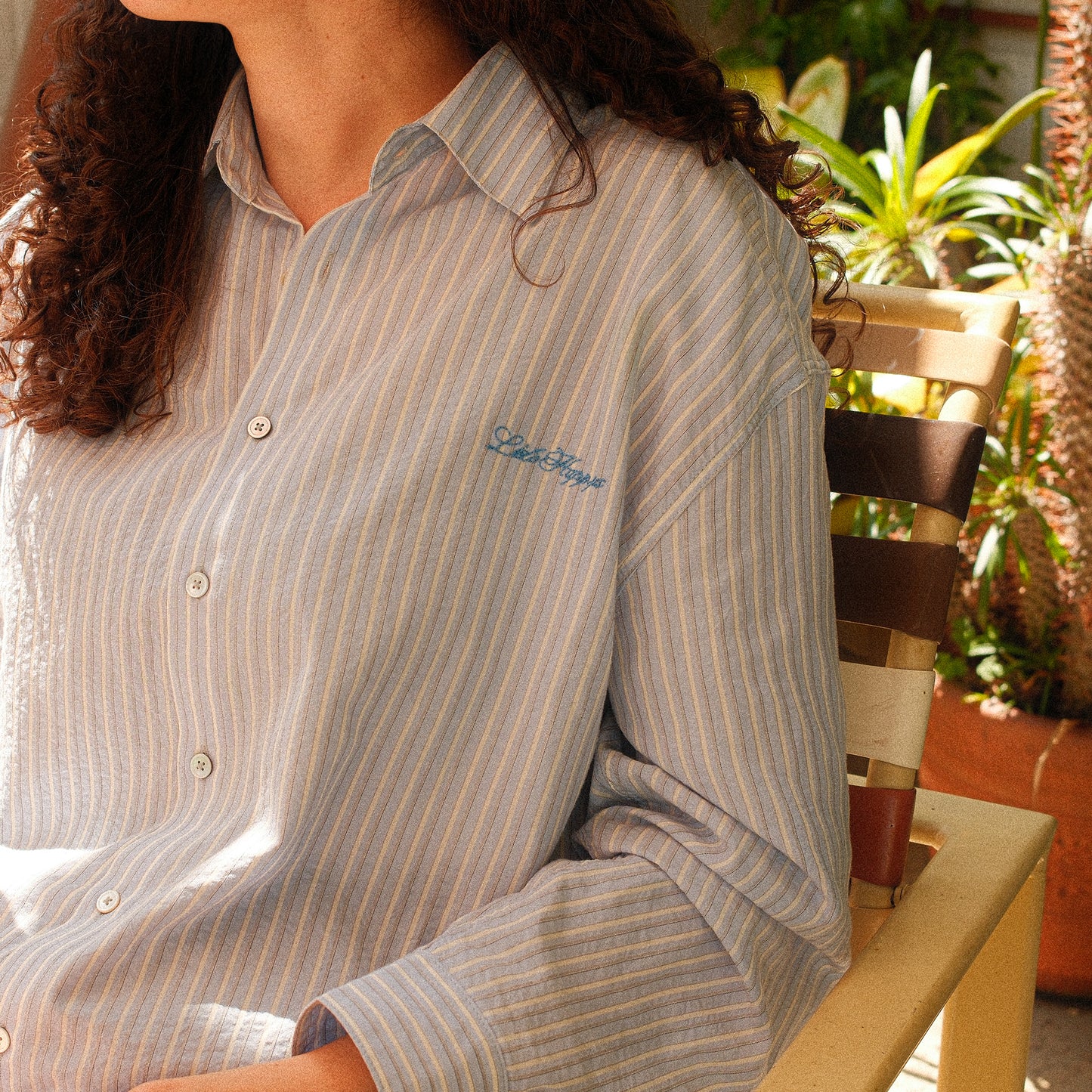 Listohappys Striped Light Weight Shirt