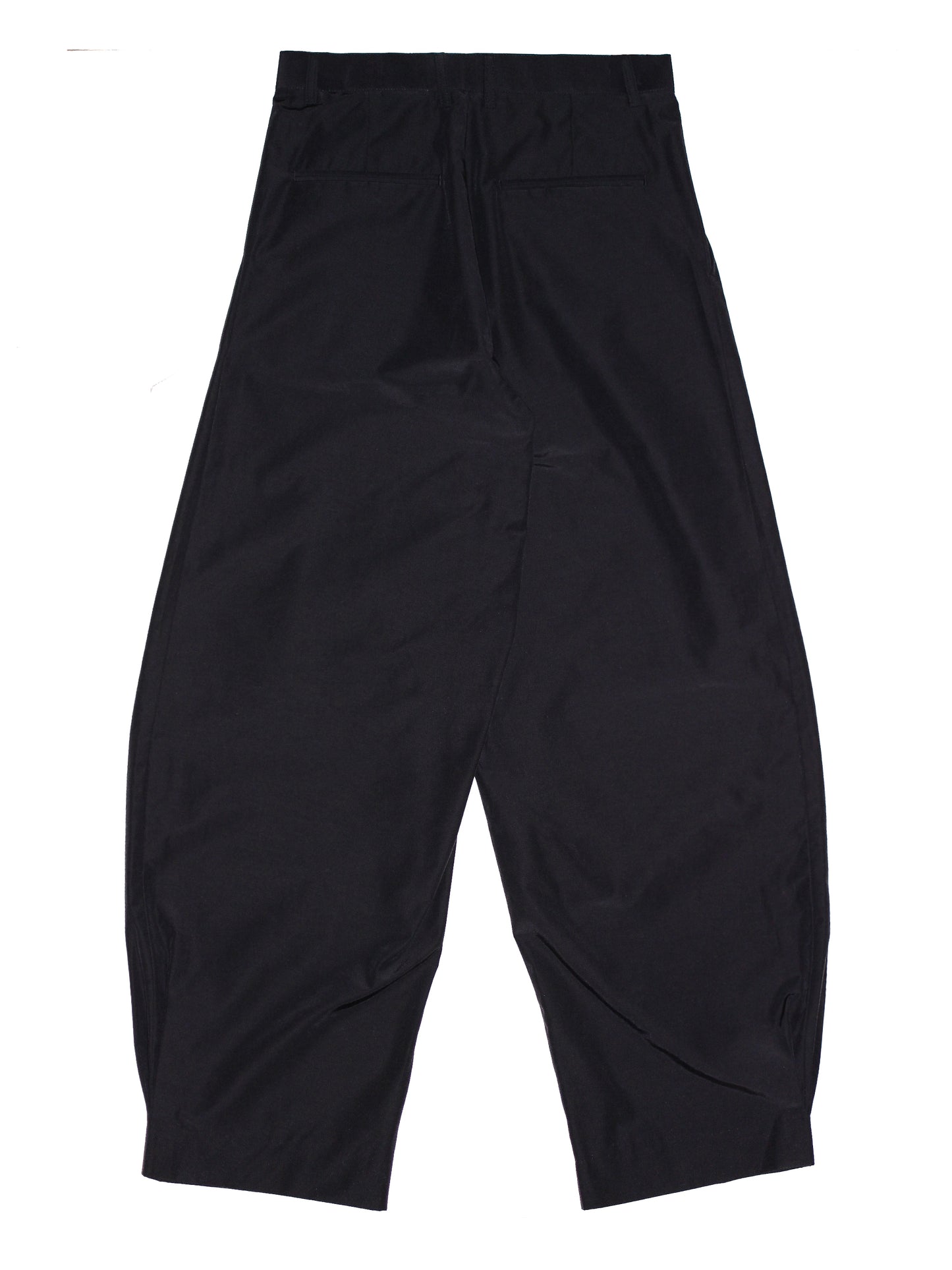 Pleated Baggy Barrel Slacks