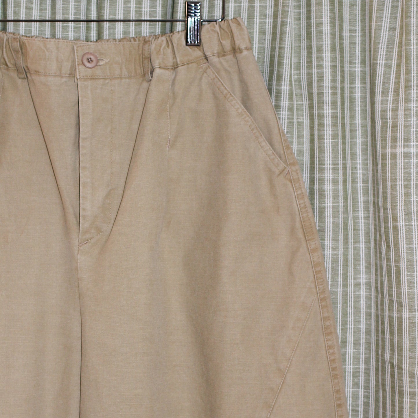 Cotton Barrel Pants