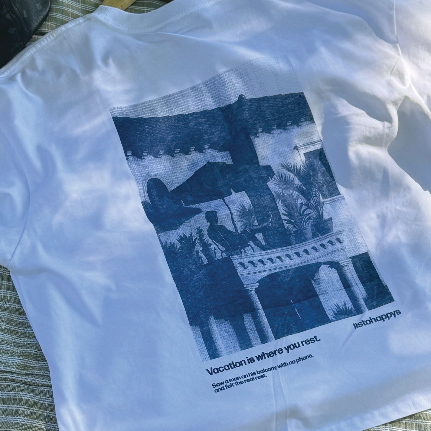 Vacation Crop T-shirt