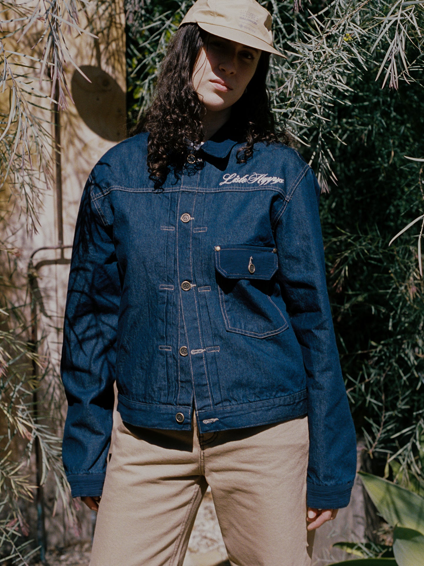 Listohappys Rigid Denim Trucker Jacket
