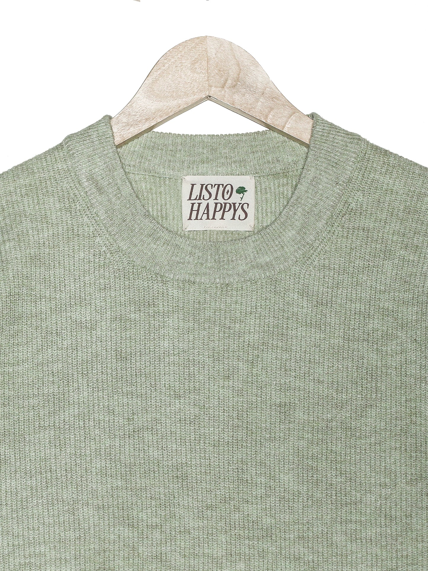 Round Neck Light-Weight Knit Sweater