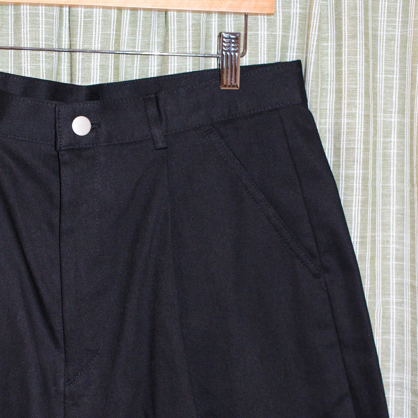Pleated Bermuda Cotton Shorts