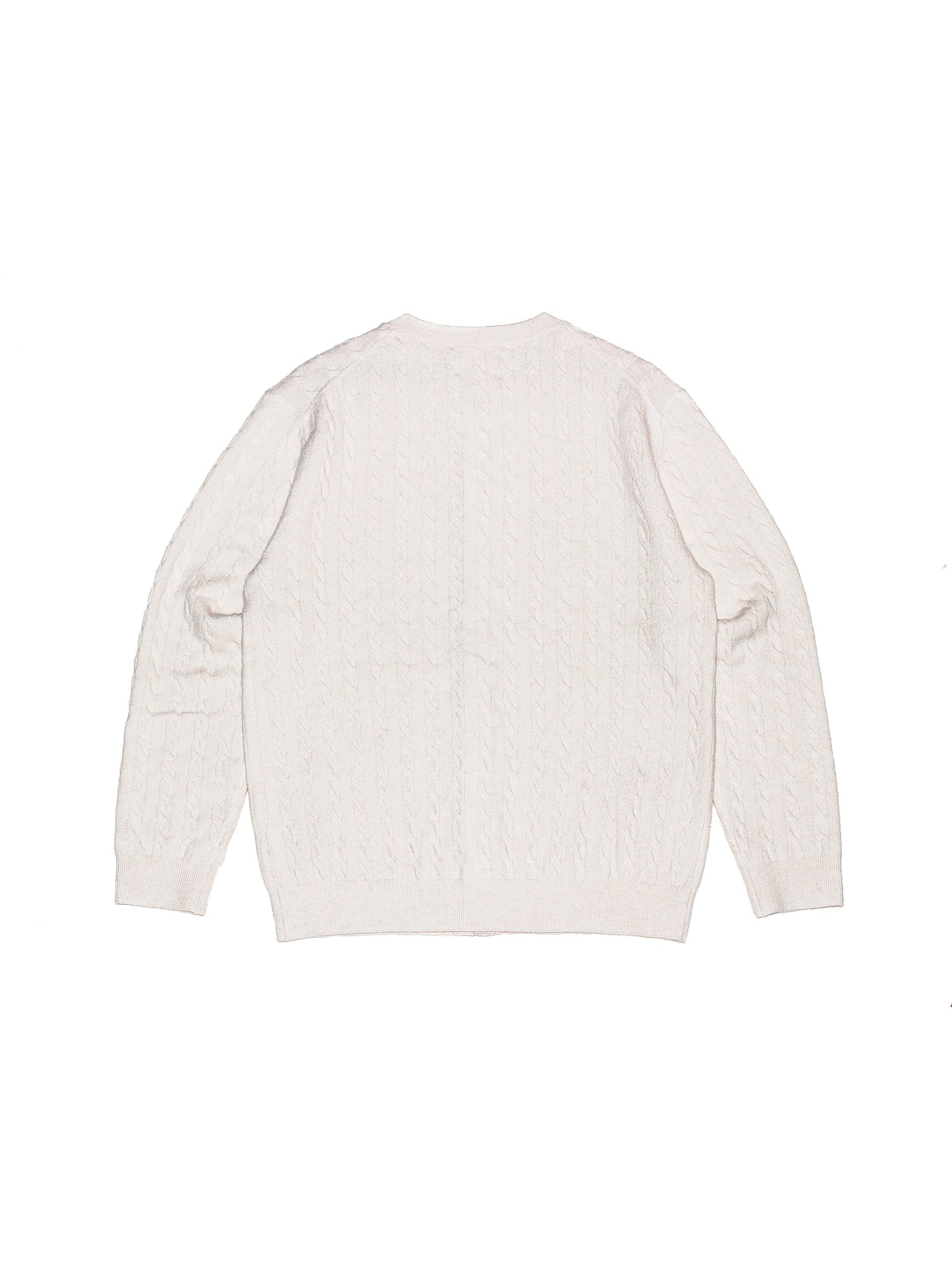 Cable Light Weight Knit Sweater Cardigan