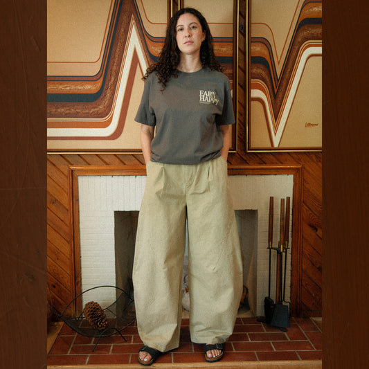Cotton Barrel Pants