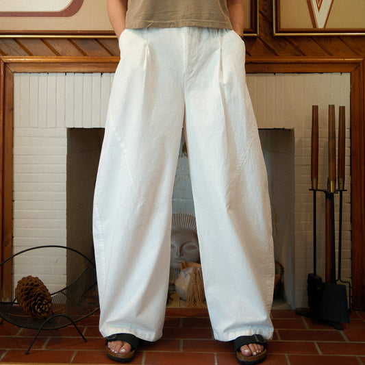 Cotton Barrel Pants