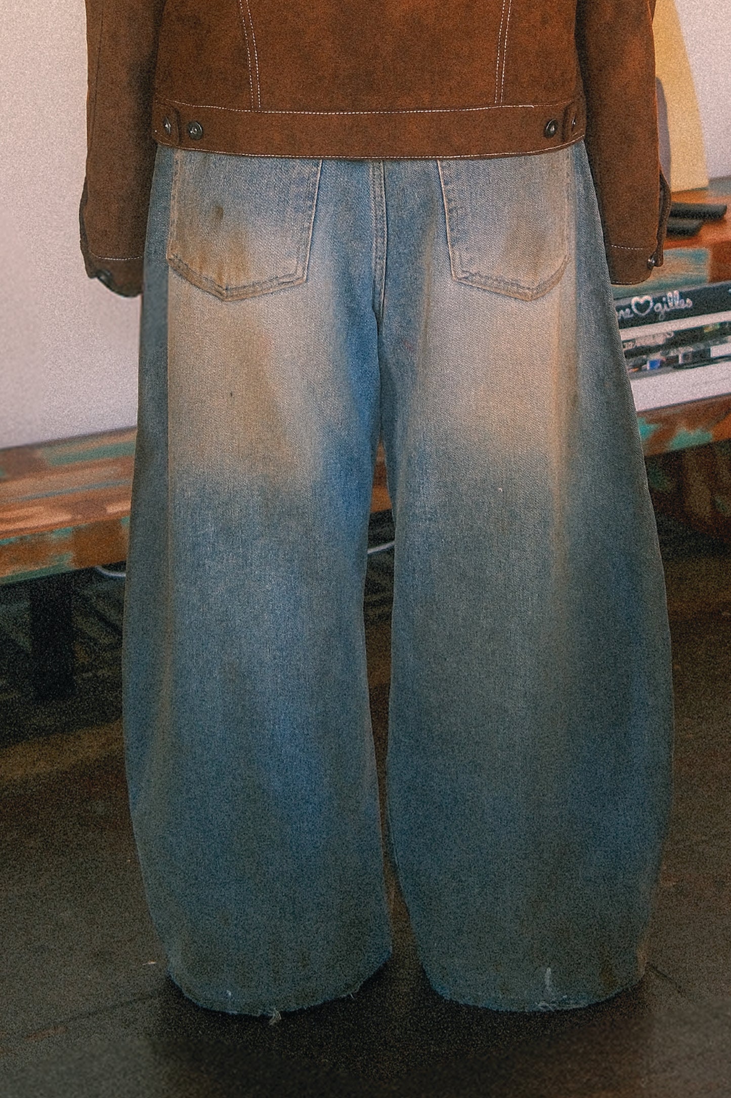 Coffee Curve Jeans