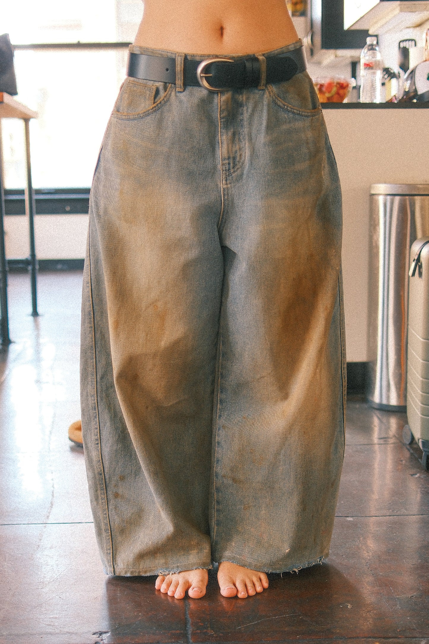 Coffee Curve Jeans
