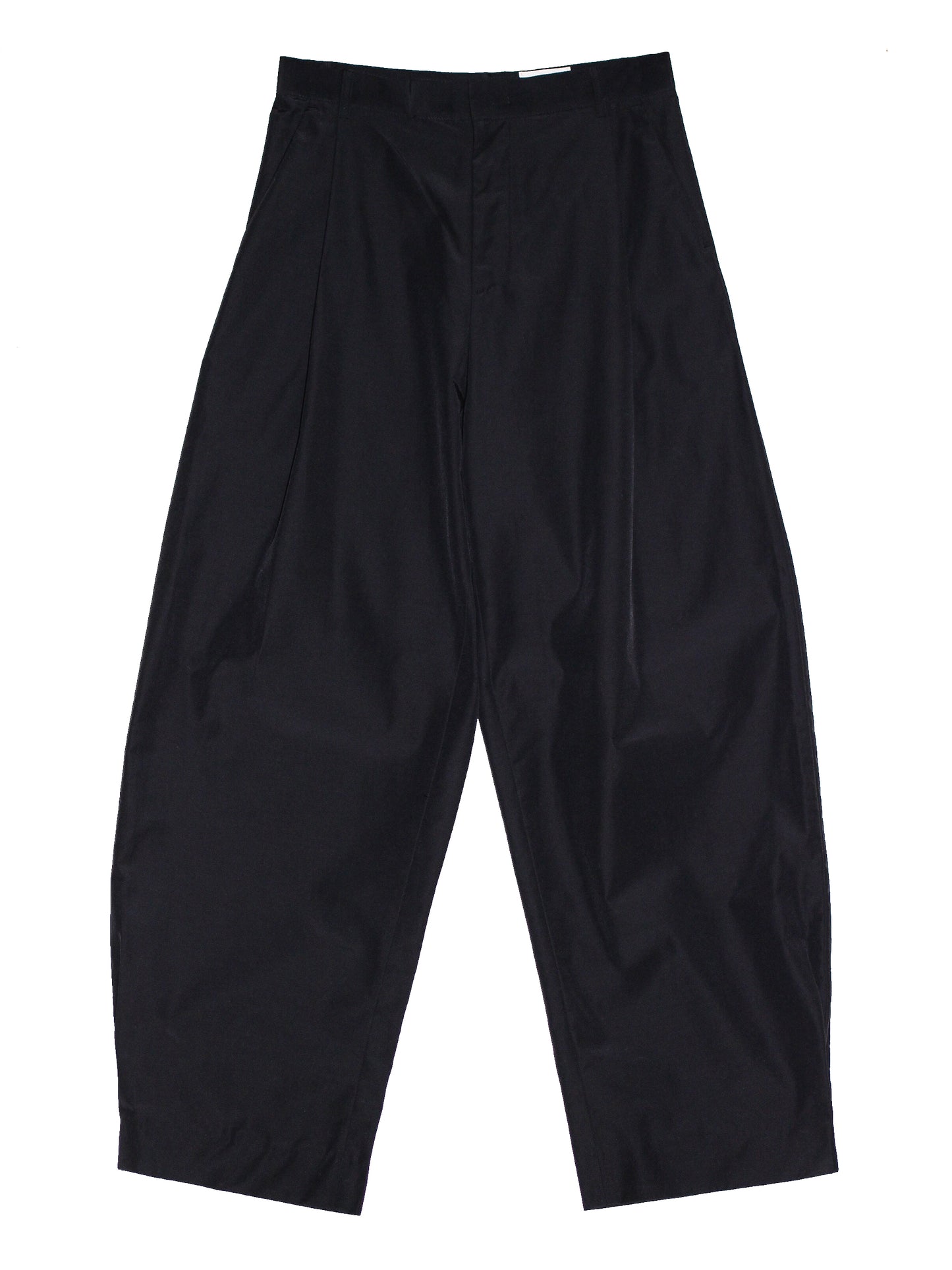 Pleated Baggy Barrel Slacks