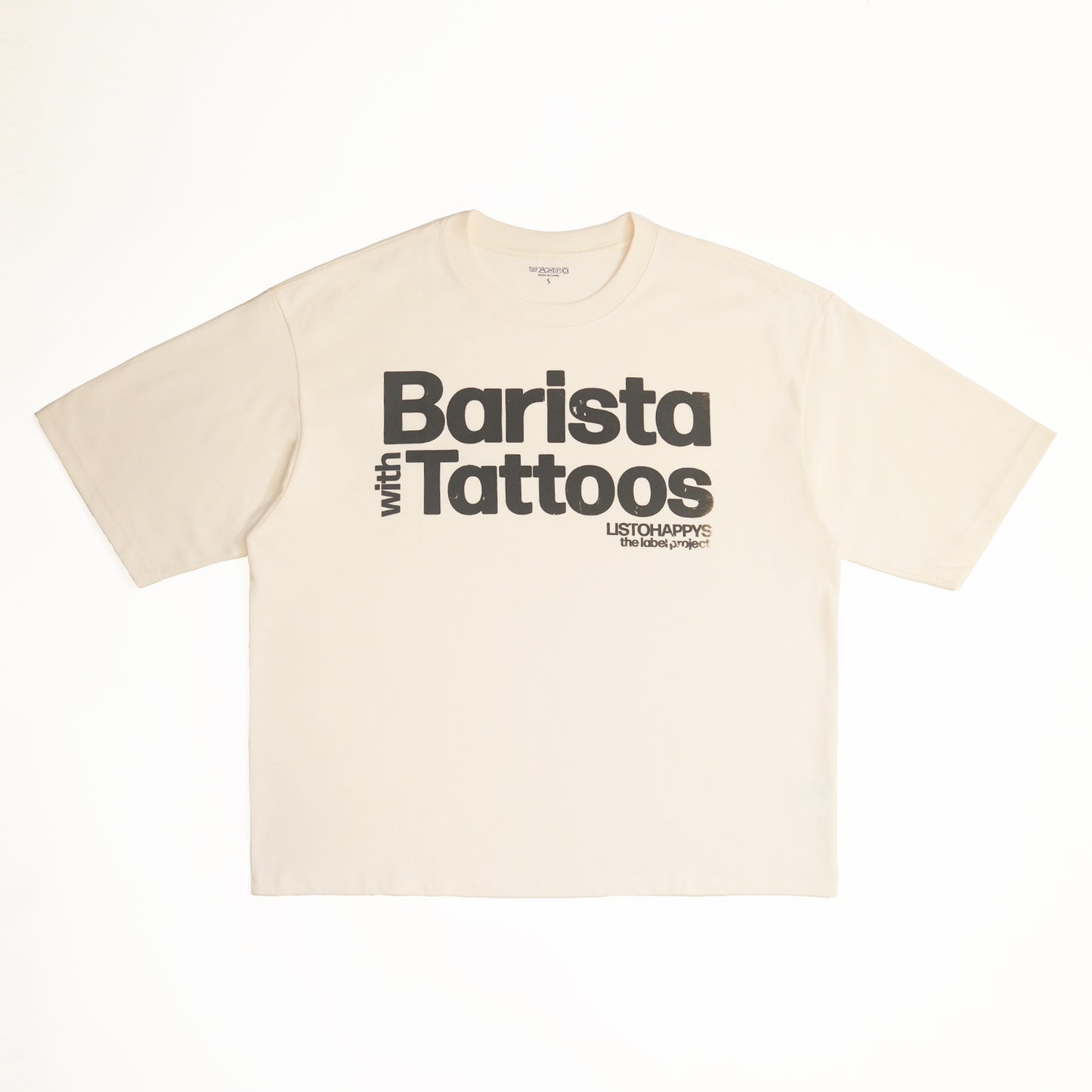 Barista's T Shirt (Cream)