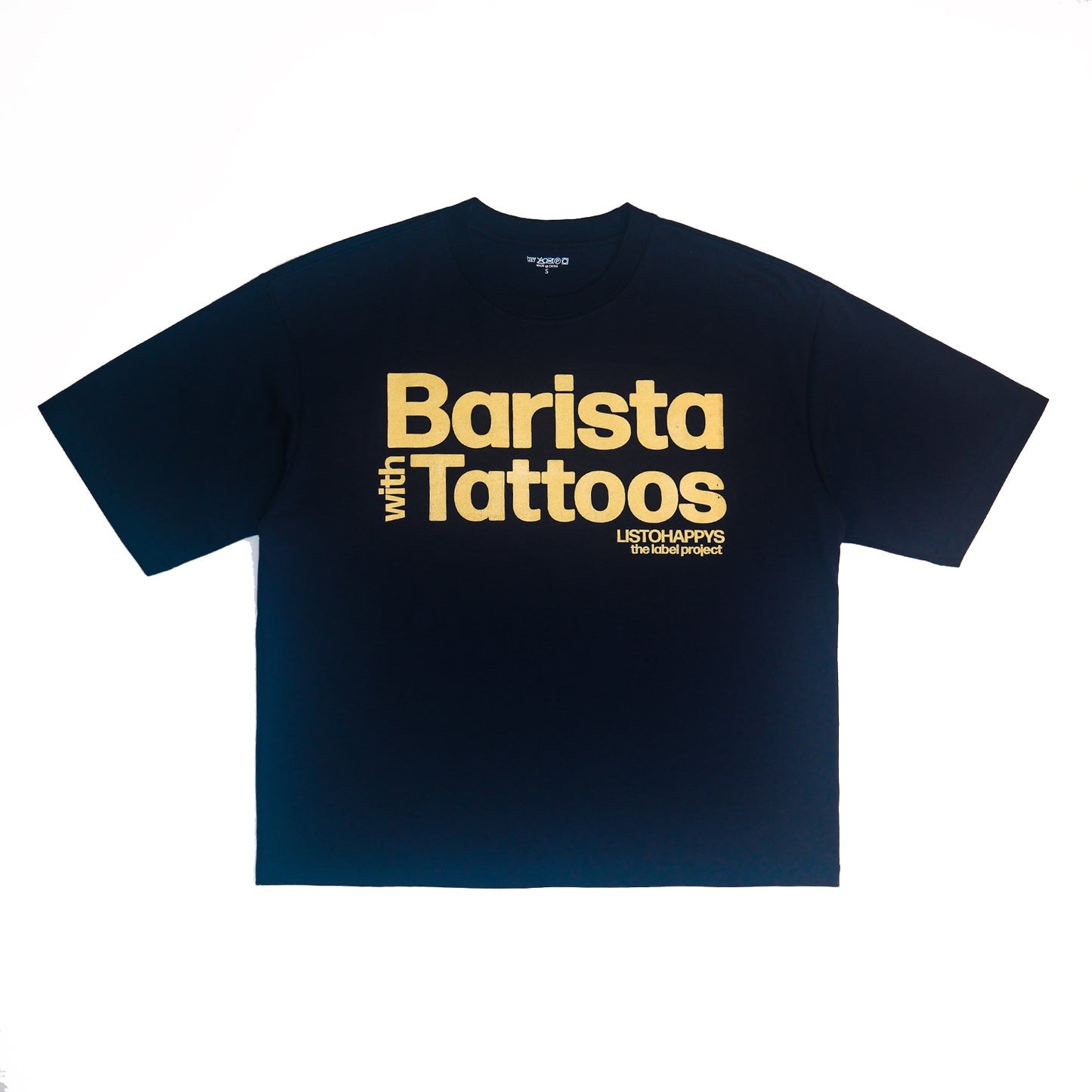 Barista's T Shirt (Dark Navy)