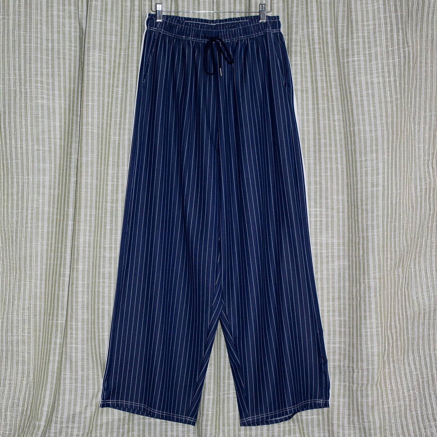 Striped Straight Leg Track Pants