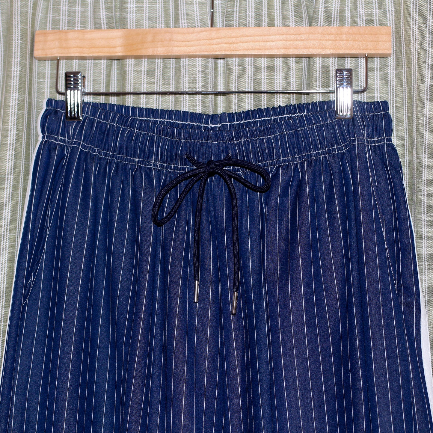 Striped Straight Leg Track Pants
