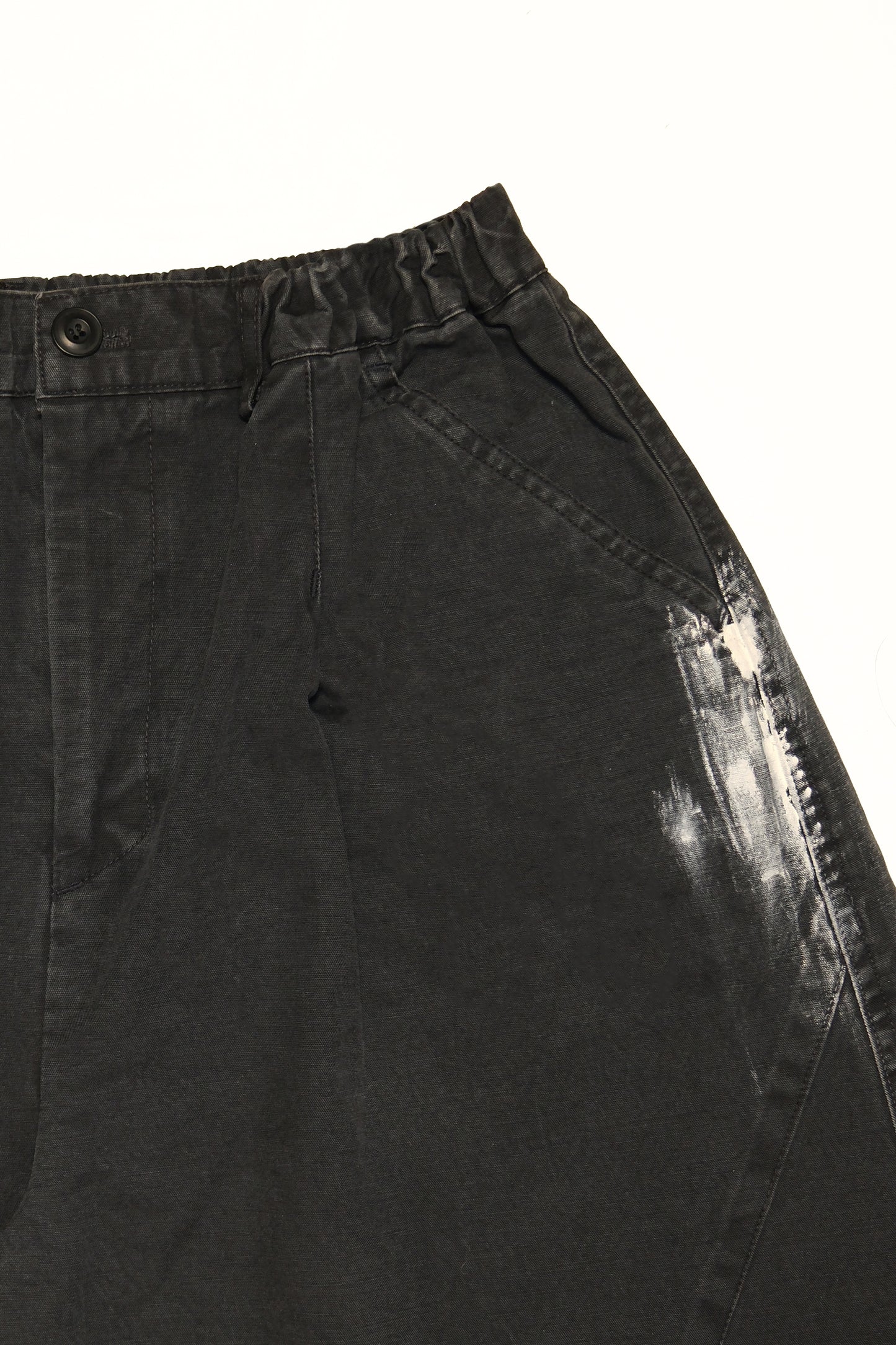 Paint Barrel Pants (Faded Black)